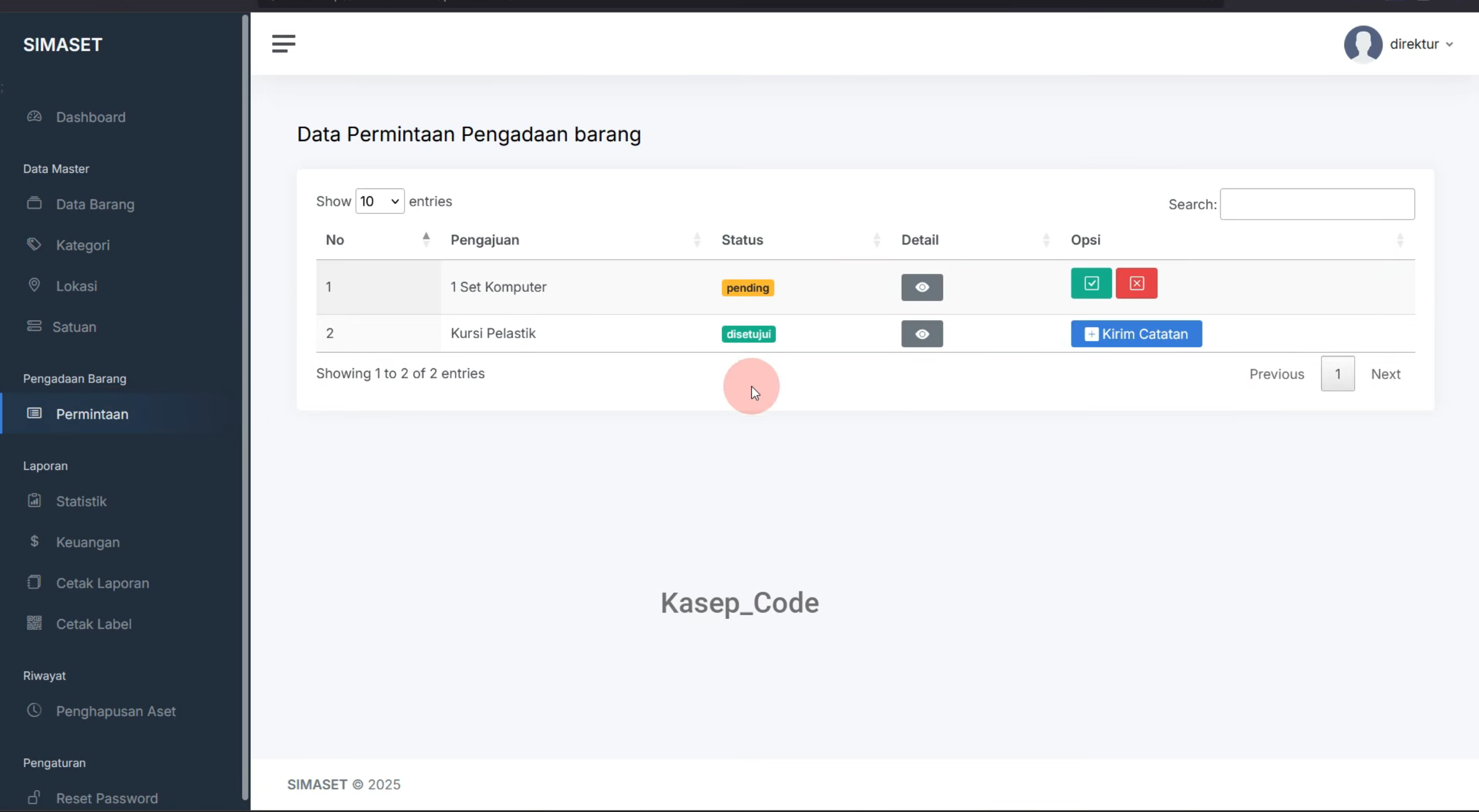Source Code Website SIMASET Laravel | Sistem Informasi Manajemen Aset Desa, BUMDES Multi User