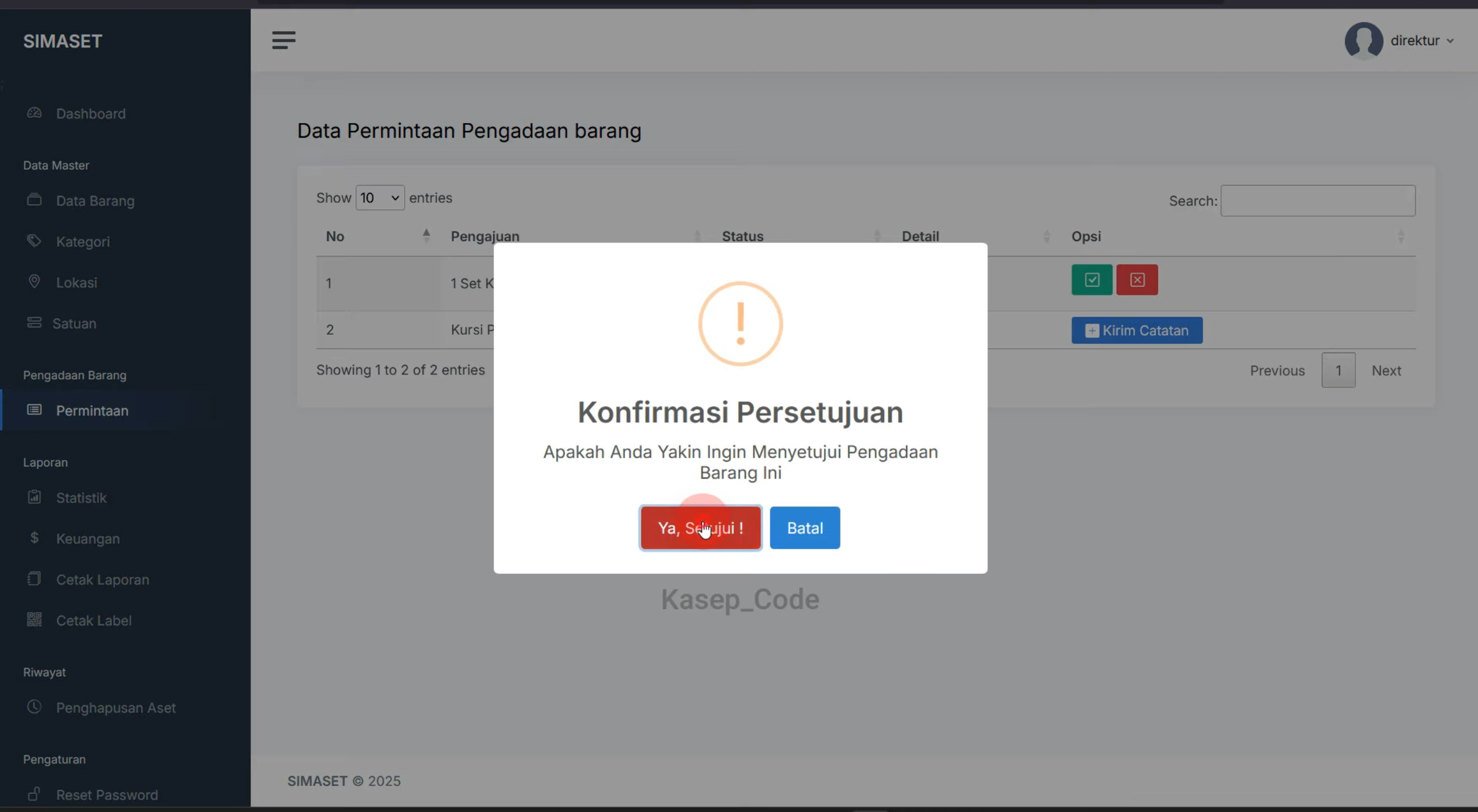 Source Code Website SIMASET Laravel | Sistem Informasi Manajemen Aset Desa, BUMDES Multi User