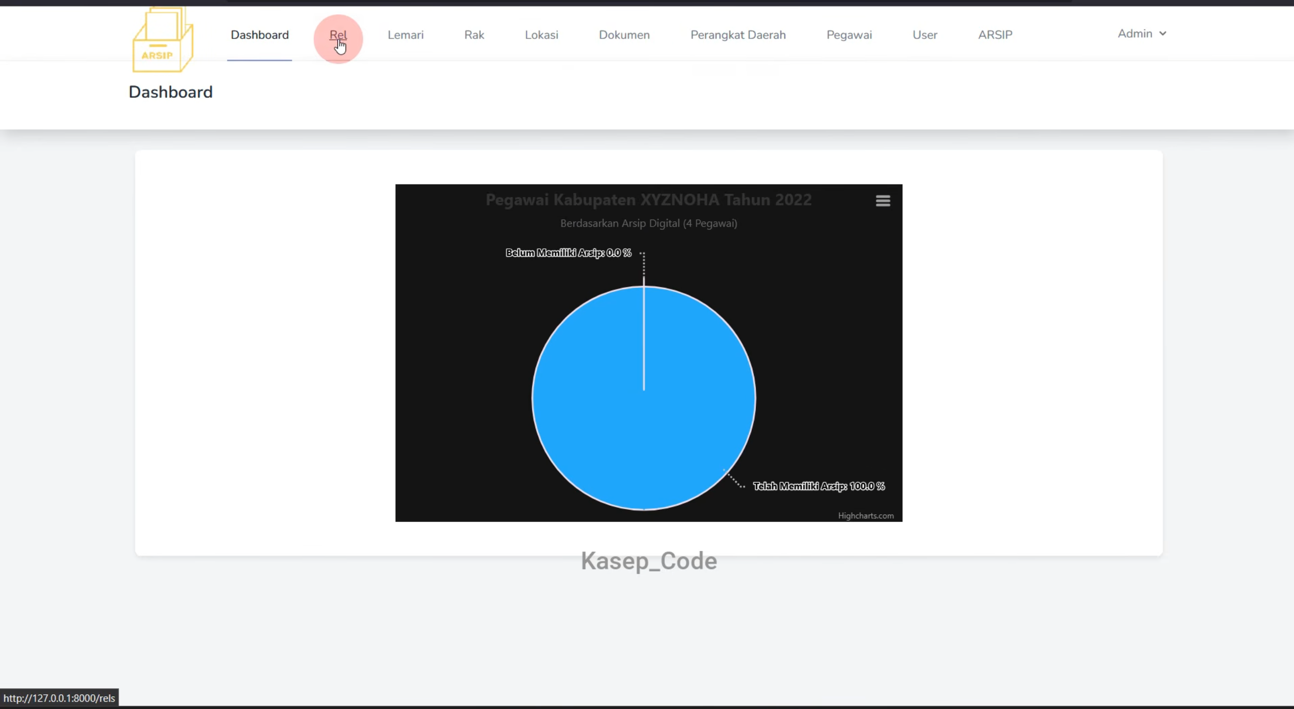 Source Code Website E-Arsip Pegawai Laravel | Aplikasi Arsip Online Berbasis Web dengan Laravel