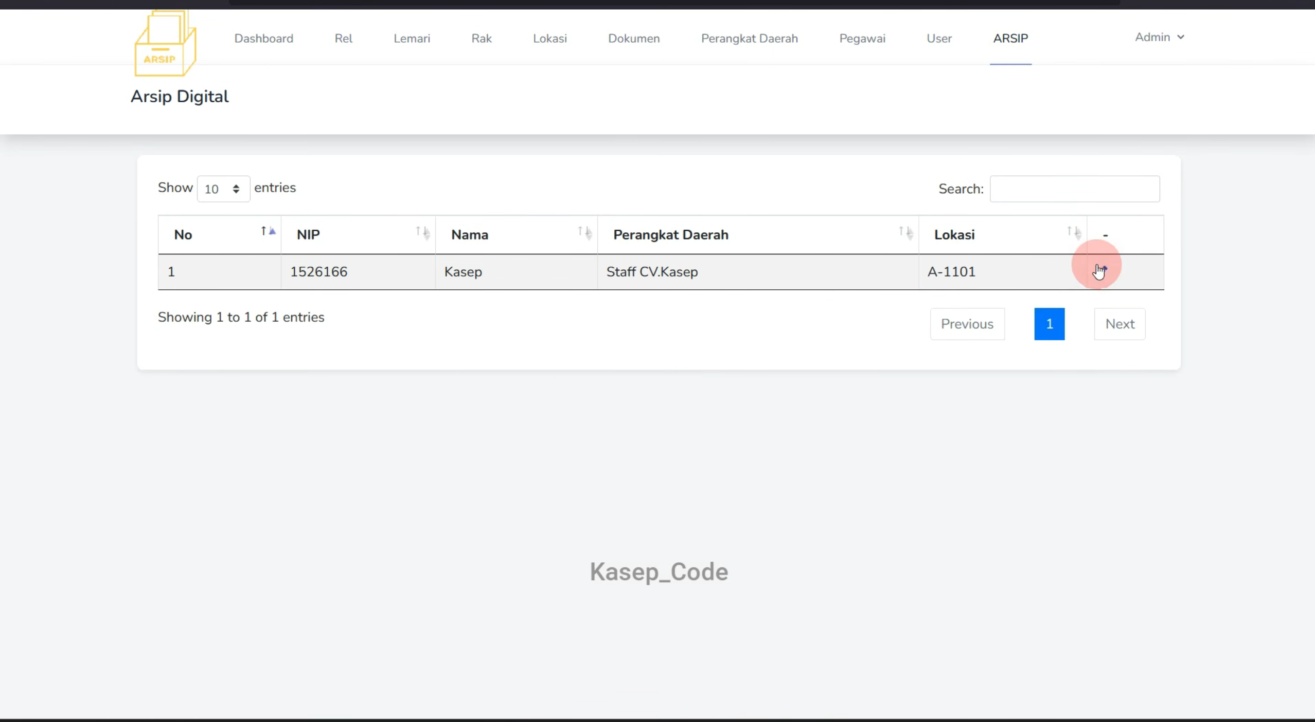 Source Code Website E-Arsip Pegawai Laravel | Aplikasi Arsip Online Berbasis Web dengan Laravel