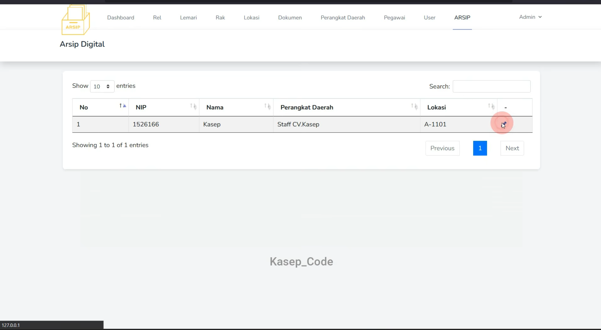 Source Code Website E-Arsip Pegawai Laravel | Aplikasi Arsip Online Berbasis Web dengan Laravel
