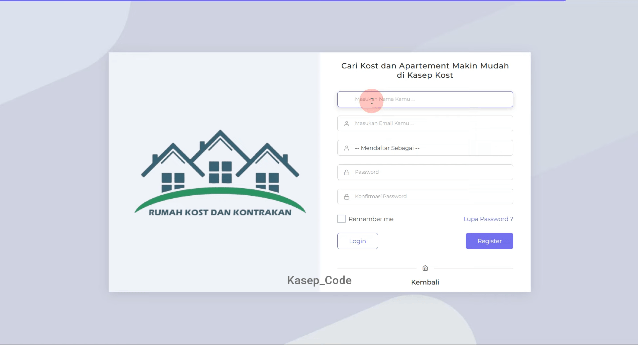 Source Code Website Penyewaan Kos Laravel | Source Code Website Booking Hotel| Website booking hotel