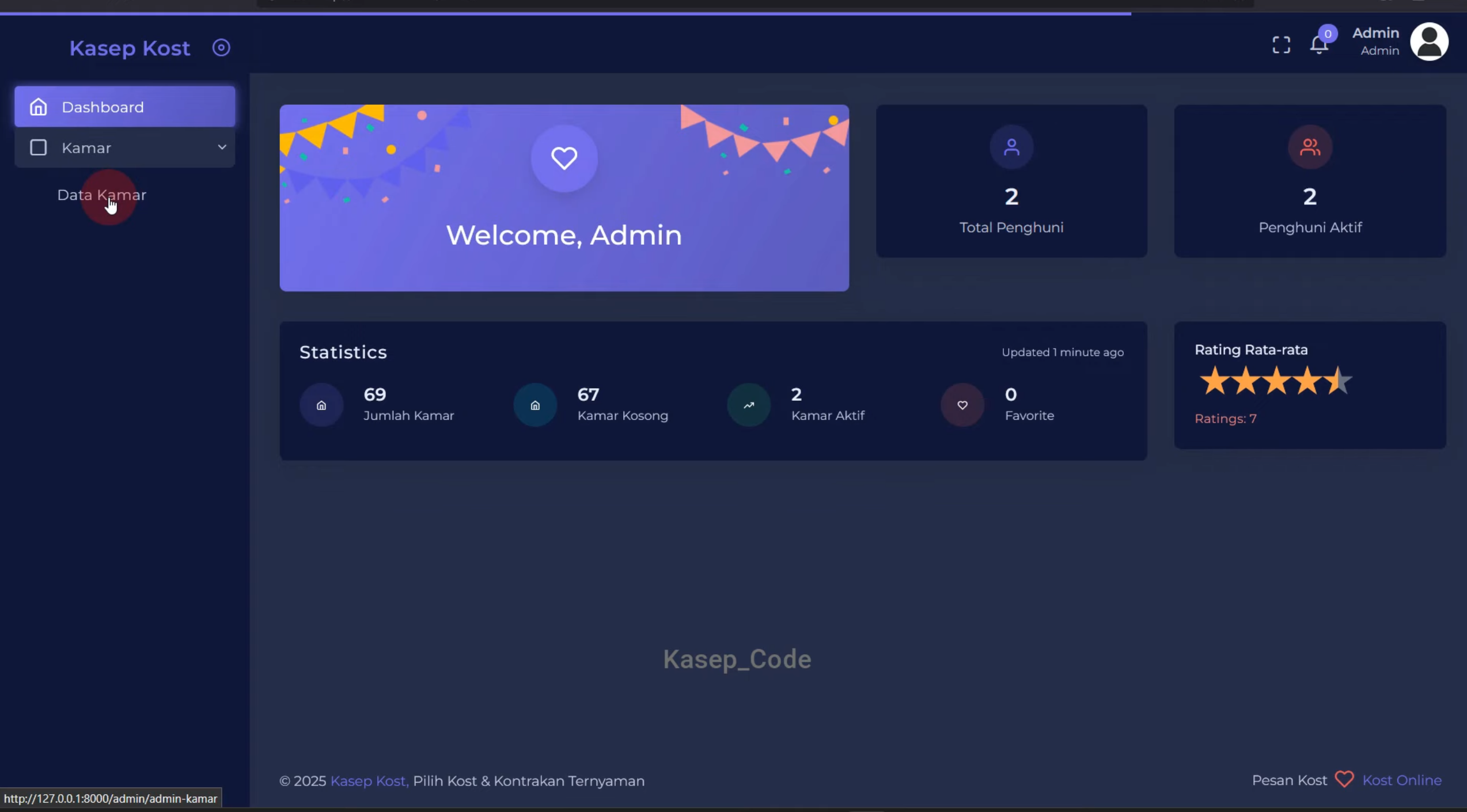 Source Code Website Penyewaan Kos Laravel | Source Code Website Booking Hotel| Website booking hotel