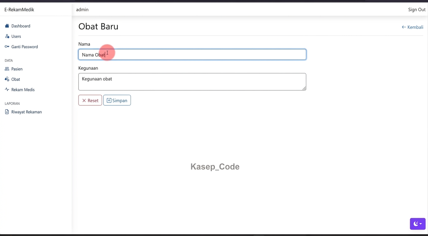 Source Code Aplikasi Rekam Medis | Sistem Informasi Rekam Medis | Source Code Website Rekam Medis