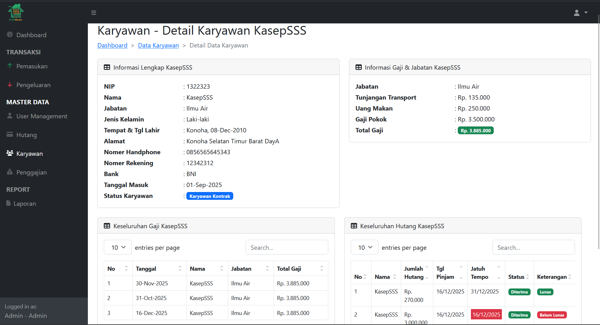 Source Code Website Pengelolaan Keuangan & Laporan Kas | Download Website Laporan Keuangan Laravel
