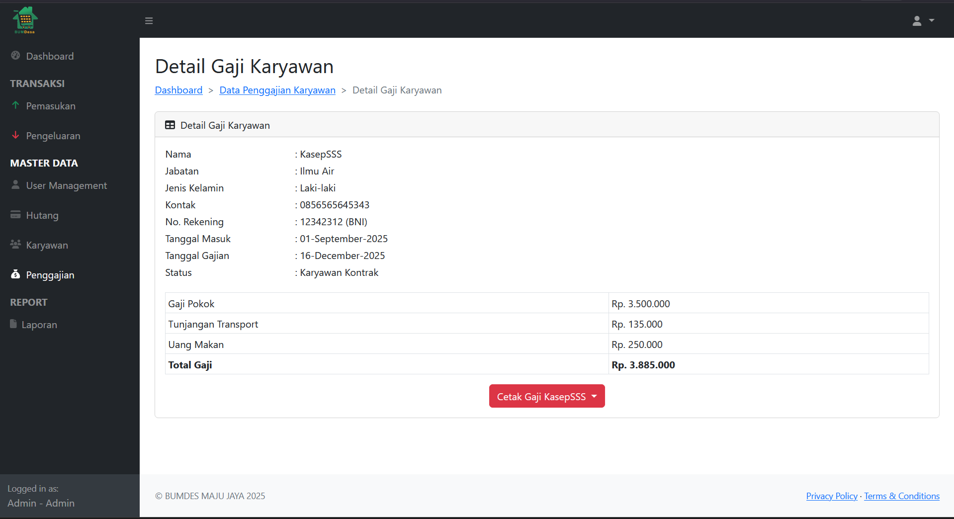 Source Code Website Pengelolaan Keuangan & Laporan Kas | Download Website Laporan Keuangan Laravel