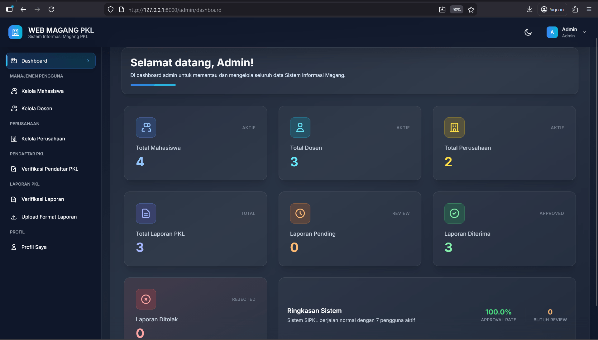 Source Code Aplikasi Pendaftaran Magang PHP MySQL | Download Source Code Website Magang Online PHP