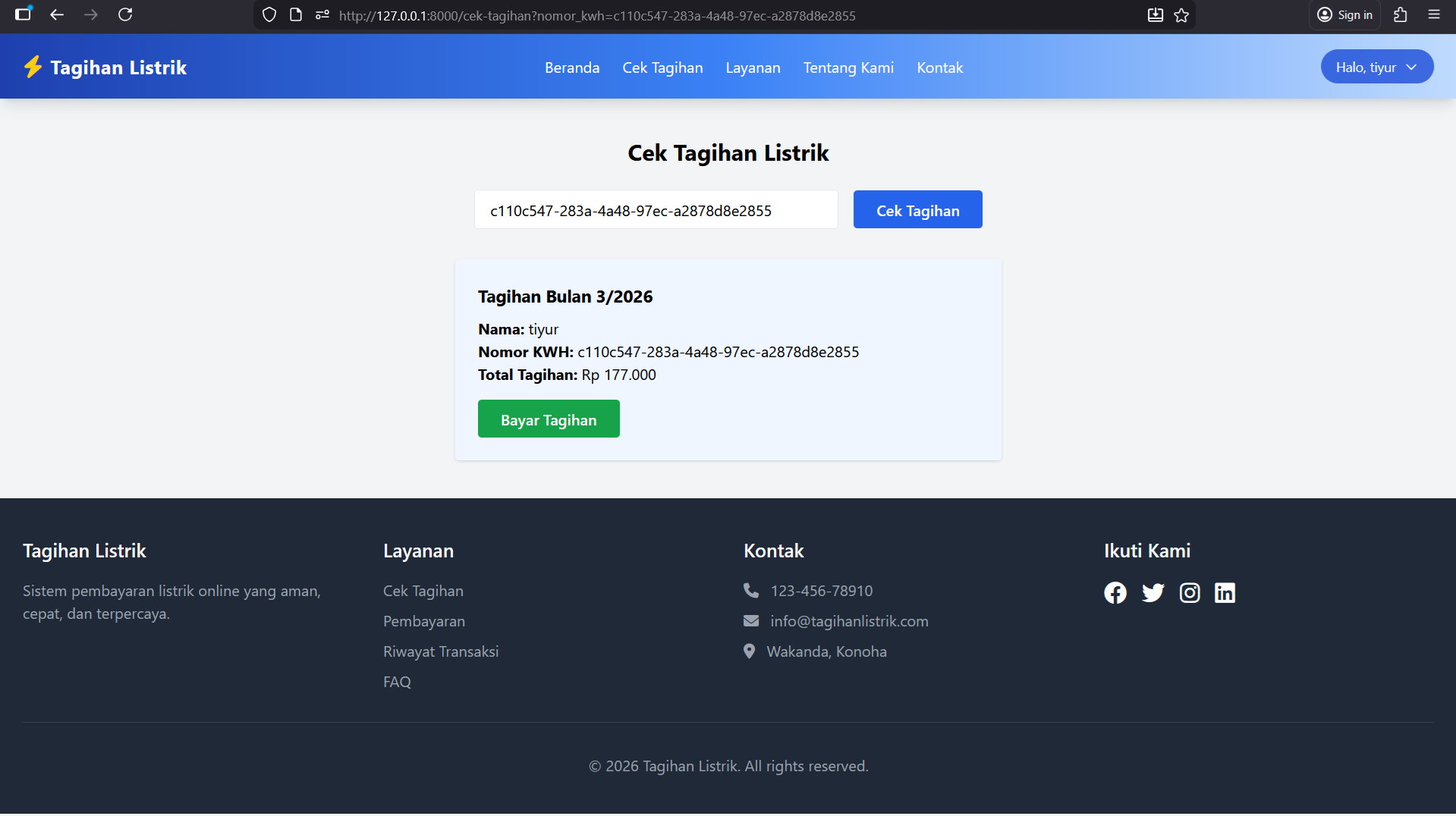 Source Code Website Pembayaran Listrik Midtrans Payment Gateway PHP| Aplikasi Tagihan Listrik Online
