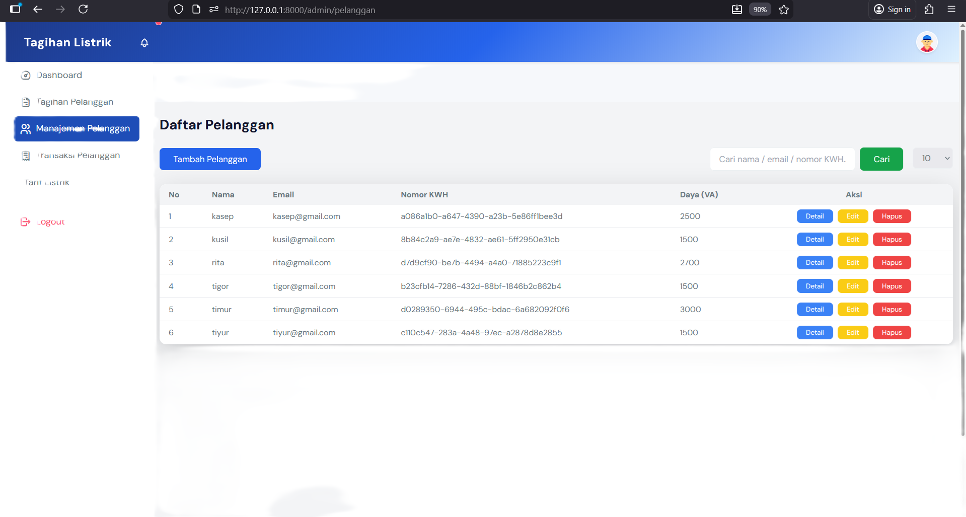 Source Code Website Pembayaran Listrik Midtrans Payment Gateway PHP| Aplikasi Tagihan Listrik Online