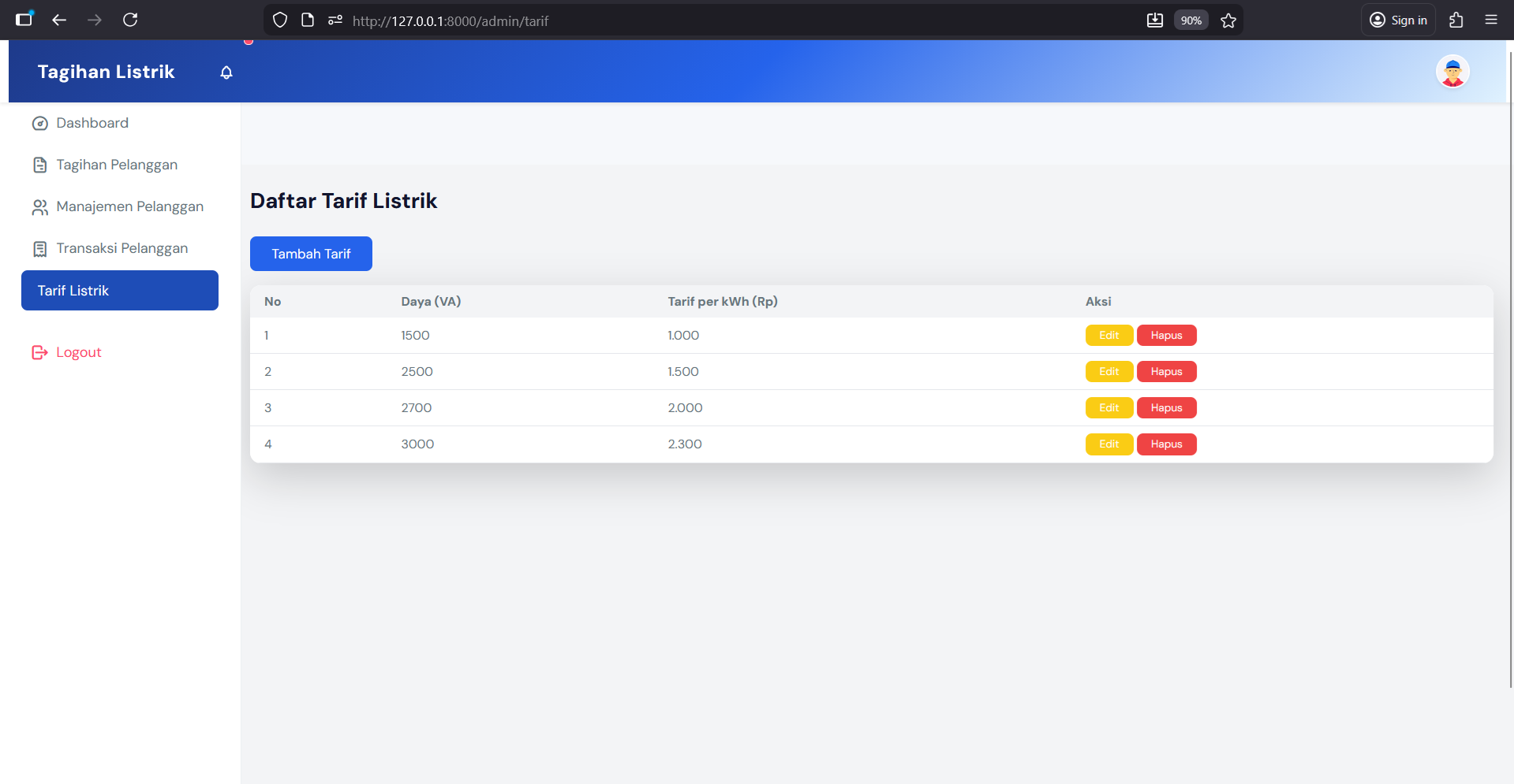 Source Code Website Pembayaran Listrik Midtrans Payment Gateway PHP| Aplikasi Tagihan Listrik Online