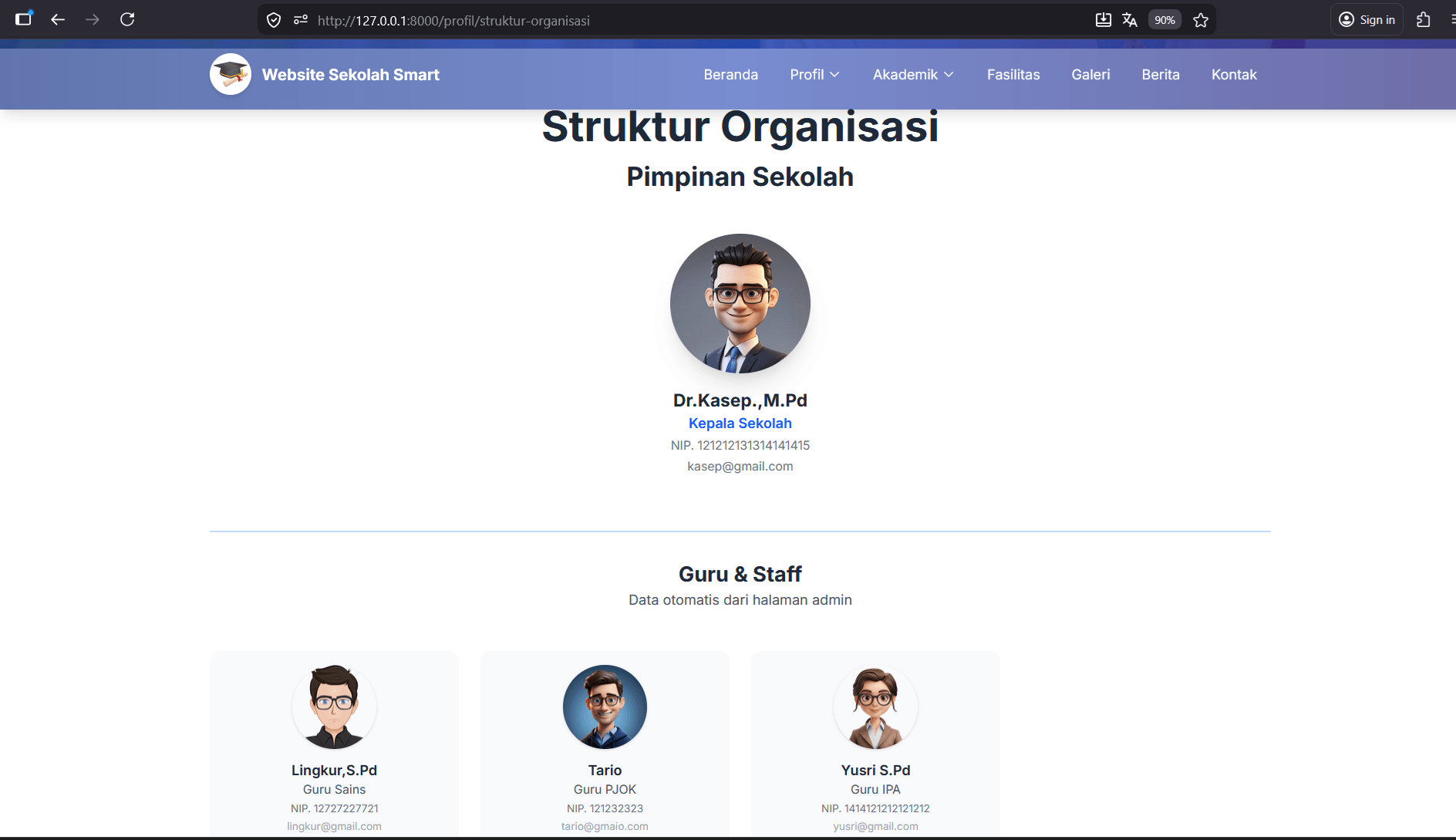 Download Source Code Website Sekolah | Website Company Profile Full Fitur | Sistem Informasi Sekolah