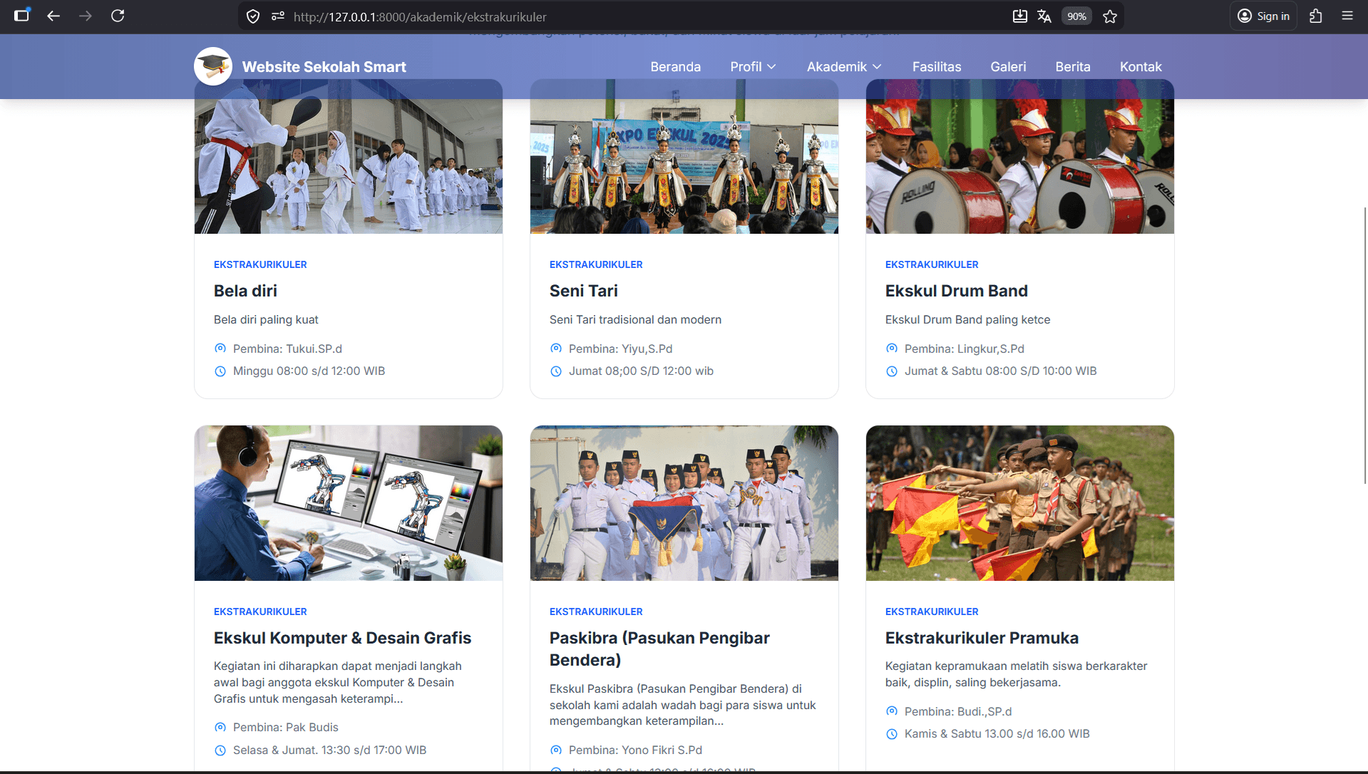 Download Source Code Website Sekolah | Website Company Profile Full Fitur | Sistem Informasi Sekolah