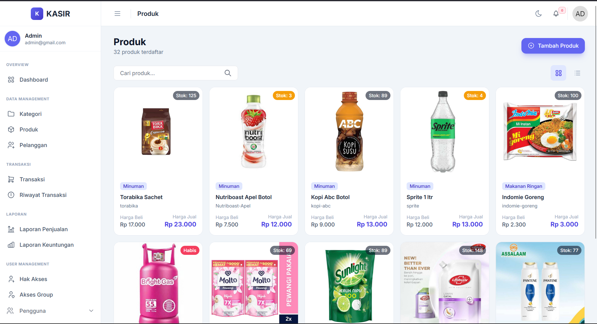 Source Code Aplikasi Kasir Online | Download Coding Website Point Of Sale Laravel +Laporan Penjualan
