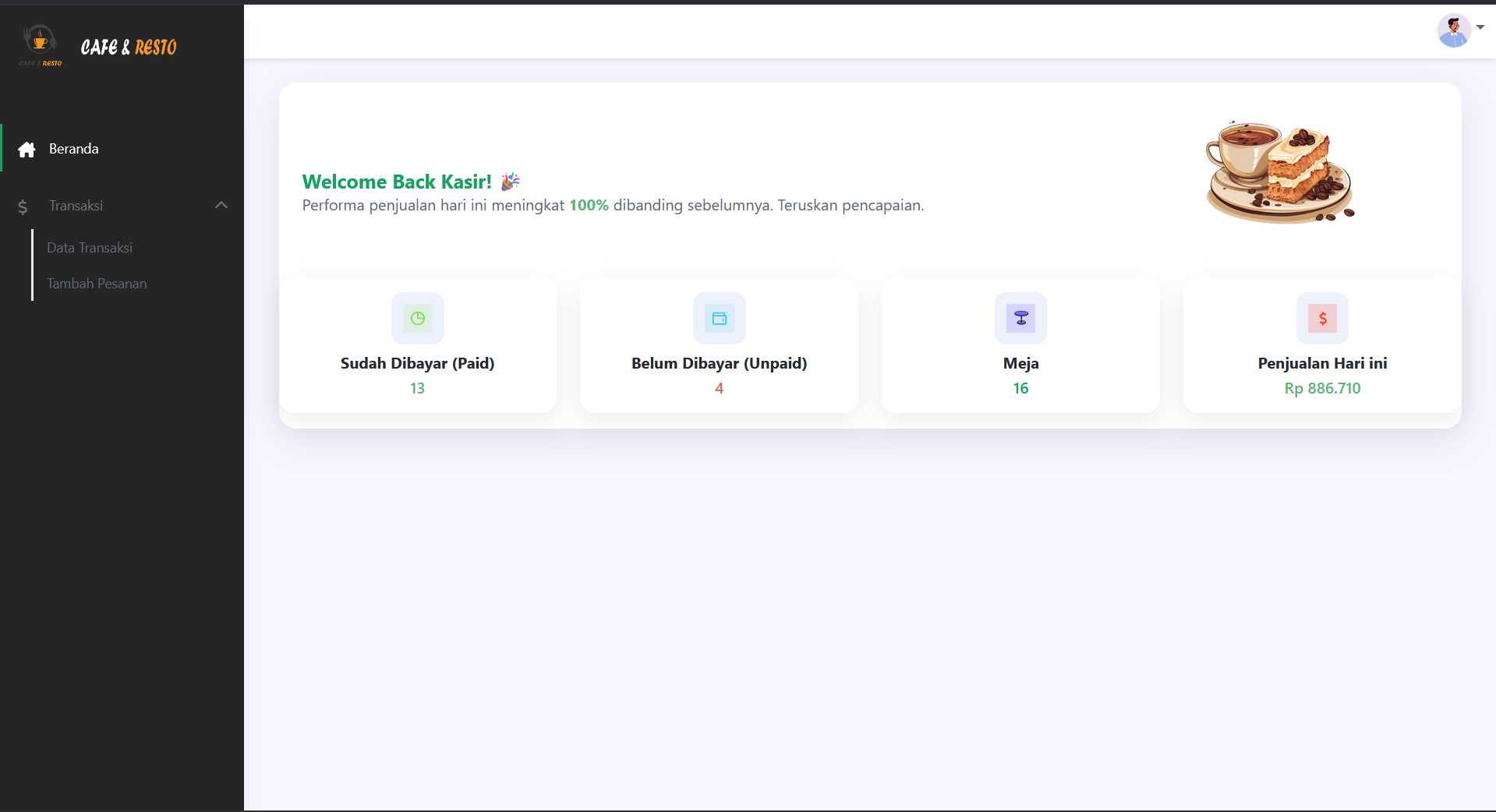 Source Code Aplikasi Pesan Makanan Resto | Source Code Aplikasi Kasir Online Restoran & Cafe