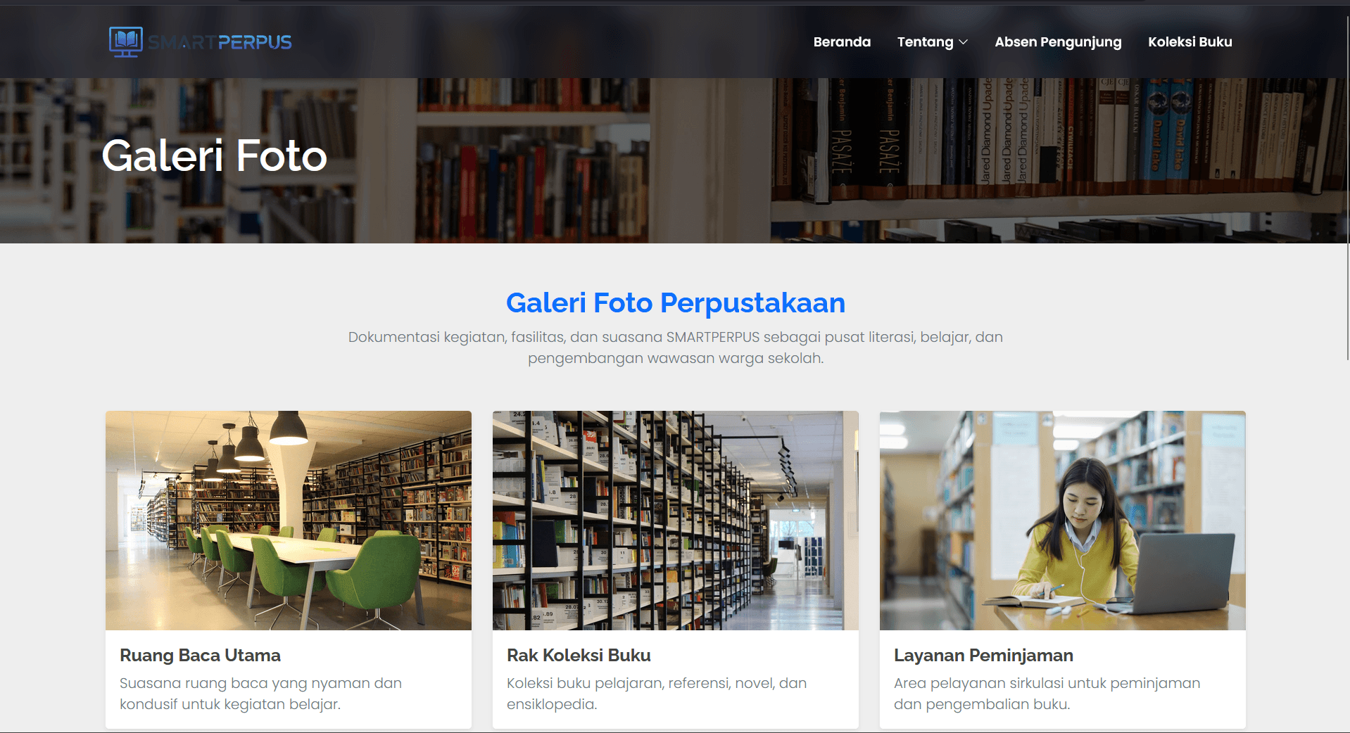 Source Code Aplikasi Perpustakaan Berbasis Web+Scan Barcode & Absen Pengunjung |Perpustakaan Digital