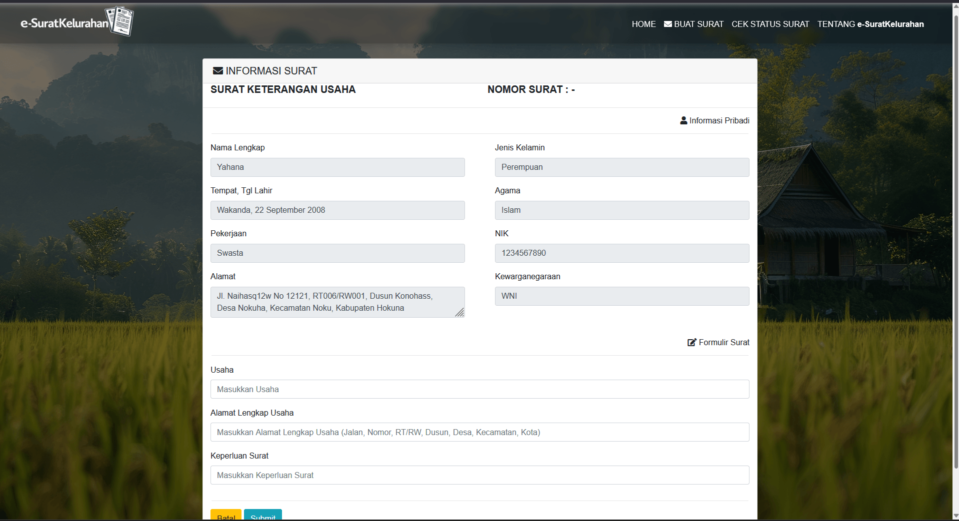 Source Code Aplikasi Surat Desa Berbasis Web | Download Aplikasi Pelayanan Surat Cetak PDF Otomatis