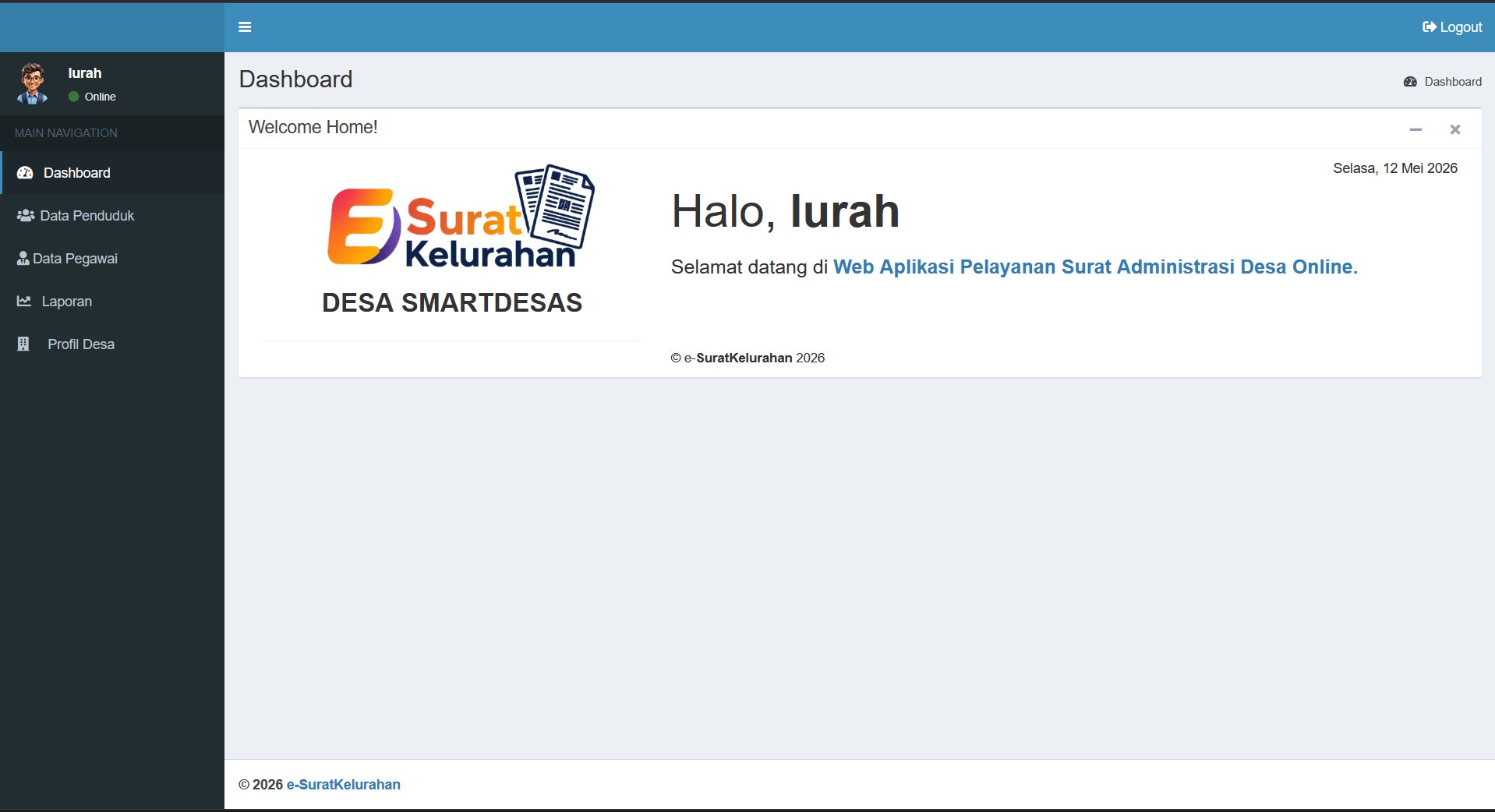 Source Code Aplikasi Surat Desa Berbasis Web | Download Aplikasi Pelayanan Surat Cetak PDF Otomatis