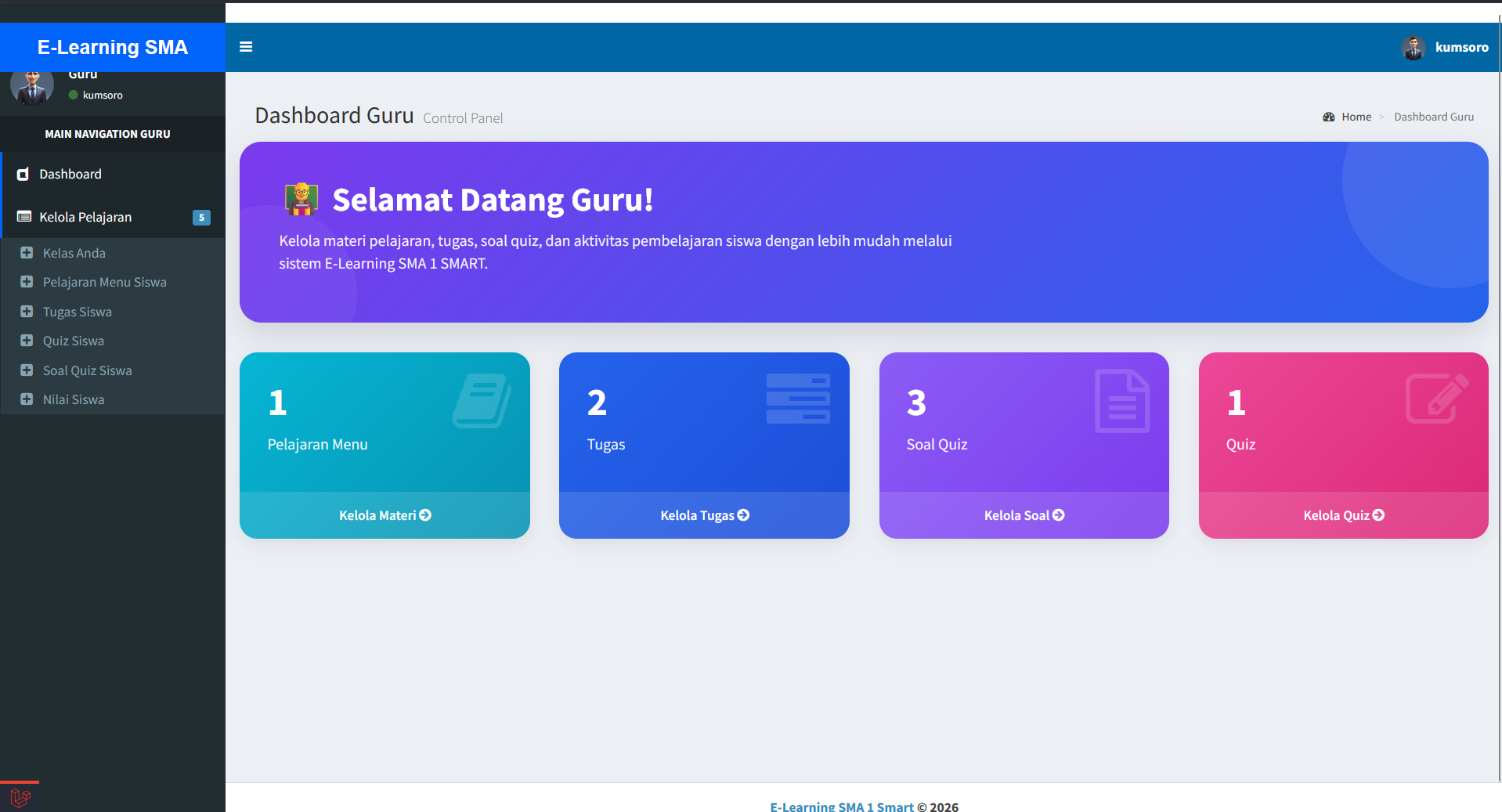 Source Code e-Learning Sekolah Full Fitur | Source Code Website Ujian Online | Aplikasi e-Learning