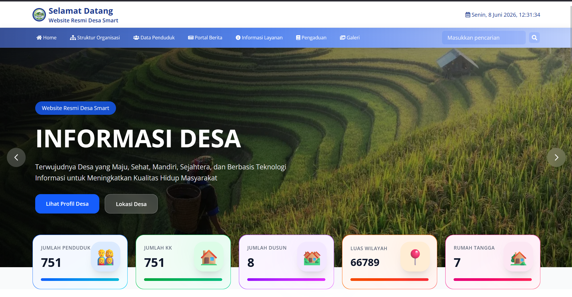 Source Code Sistem Informasi Desa Laravel Filament 4 | Website Desa| Web Company Profile Filament 4
