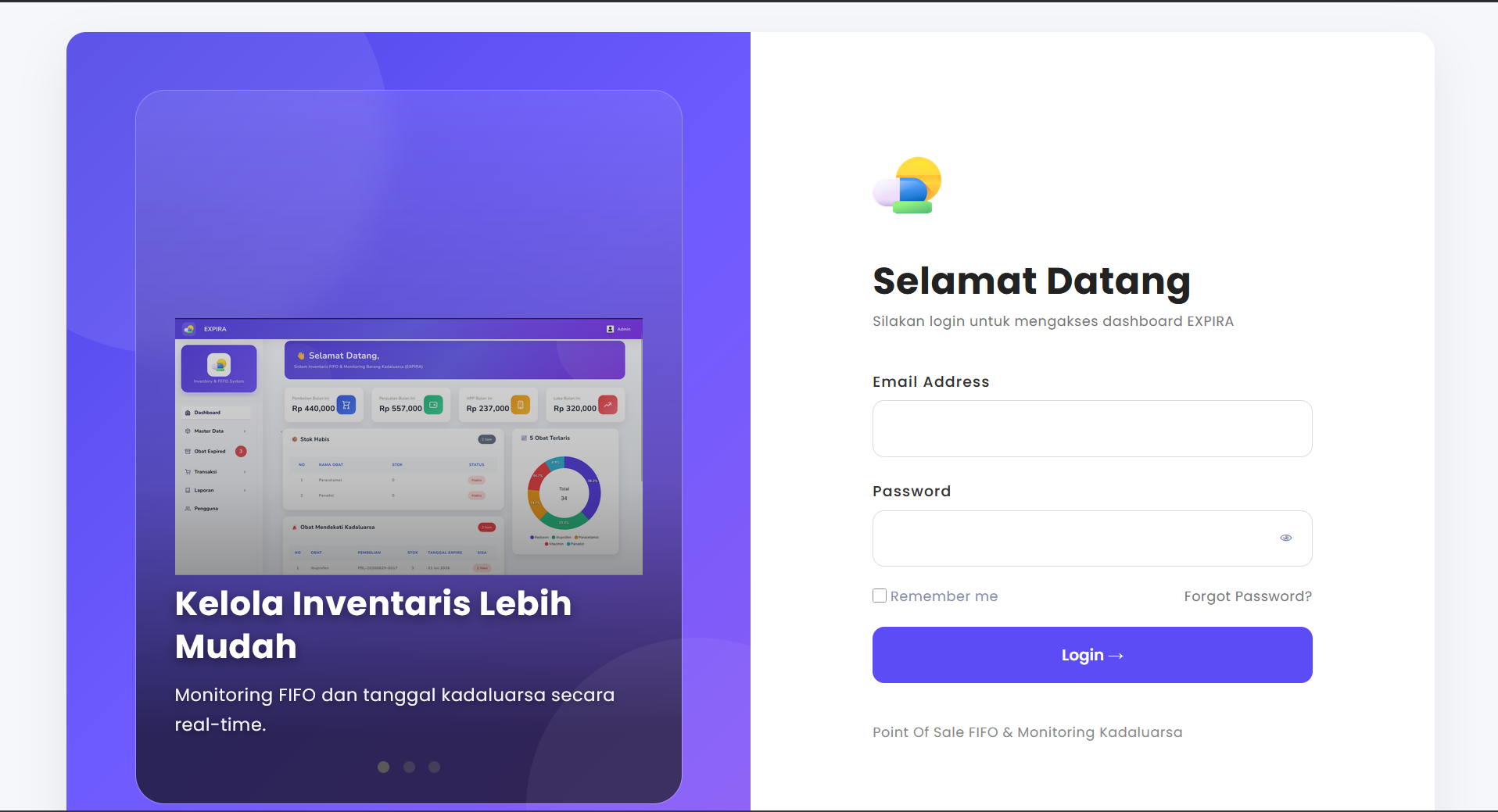 Source Code Aplikasi Kasir Point of Sale Full Fitur | Sistem Manajemen Apotek Notifikasi Kedaluwarsa