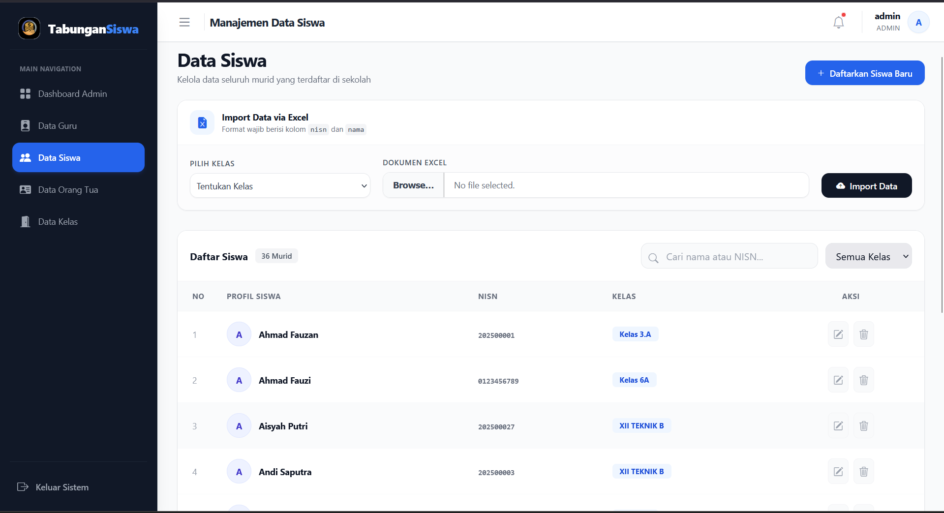 Source Code Aplikasi Tabungan Siswa Berbasis Web Laravel| Source Code Website Tabungan Siswa Digital