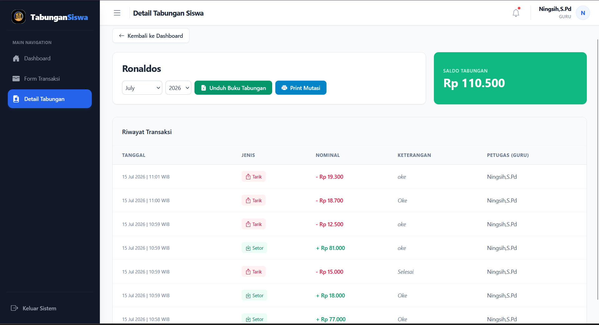 Source Code Aplikasi Tabungan Siswa Berbasis Web Laravel| Source Code Website Tabungan Siswa Digital